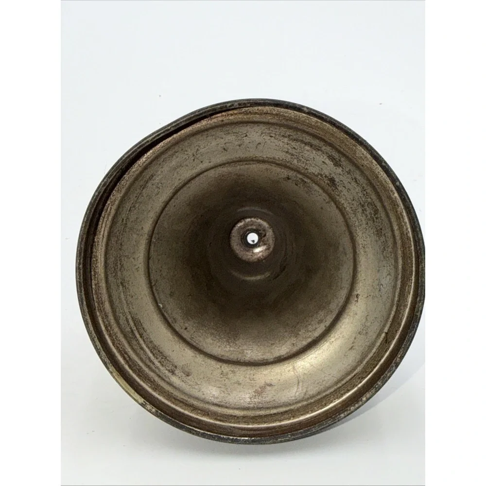 Vintage Antique Brass Bell Ceiling Mount Light Fixture Canopy 5.25